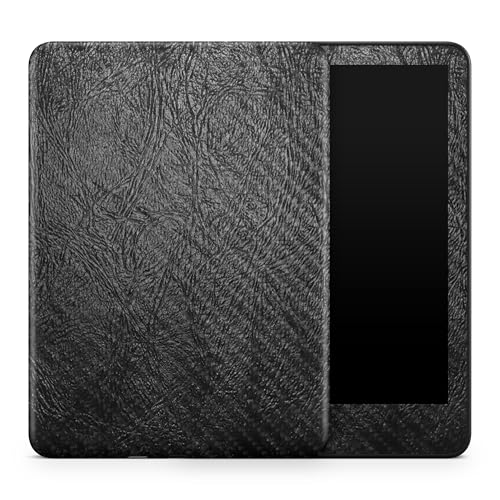 Carbon Fiber Tablet Skin Compatible with Amazon Kindle Colorsoft (2024) - Black…
