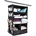 Suitcase Organizer | Durable Portable Travel Packing System Hanging Luggage Cube (Black)