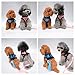 INVENHO Mesh Harness with Padded Vest for Puppy and Cats No Choke Design Ventilation Gift with Leash(Small,Pink)