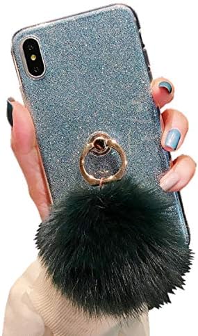 Misstars iPhone X/iPhone XS Case iPhone XS Max (6,5 Pouces) glitter blue