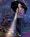 Umbrella with LED Flashlight Handle