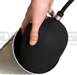 SDTOOLS 1 PVC Flexible Plug Drain Test Air Bag Stopper Schrader Valve 110mm view 3