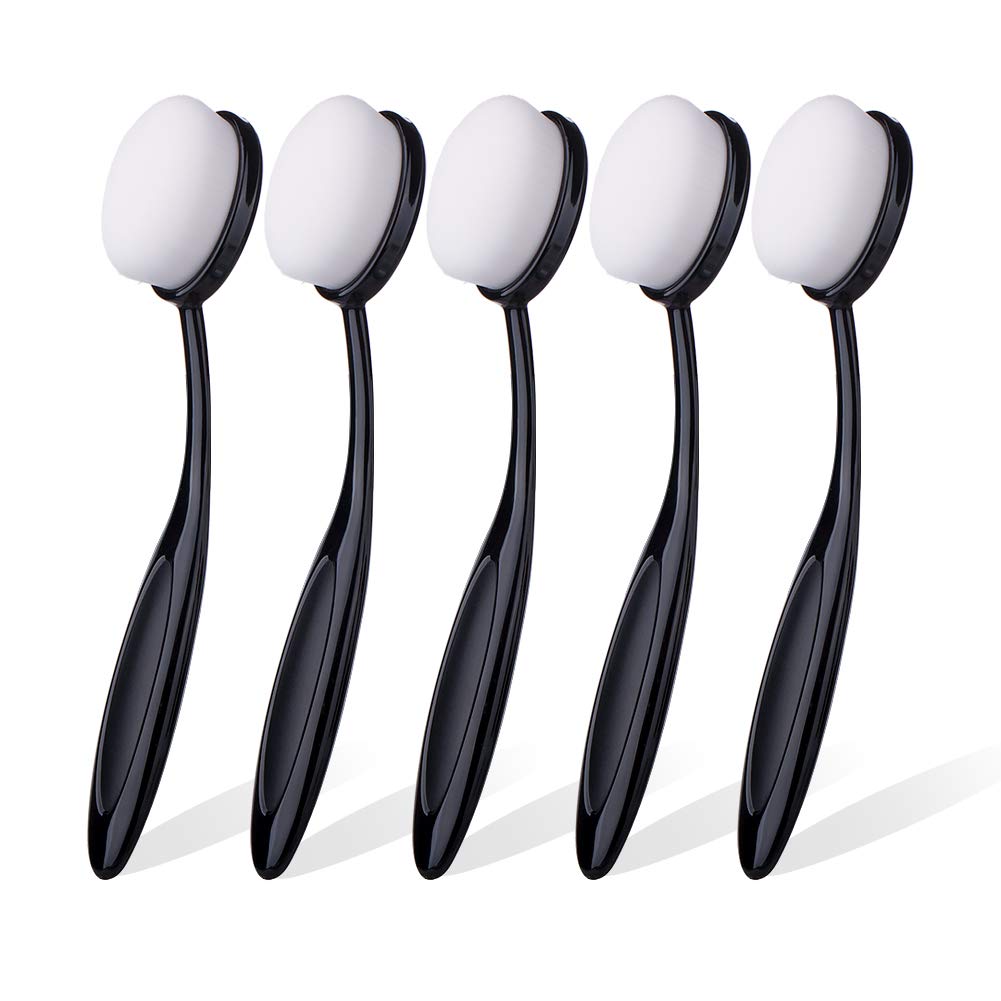 UNIMEIX 5 Pack Blending Brushes for Card Making Blending Tools for Drawing Blending Brush Blender（Size 3, 1.18