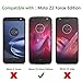 OMOTON Moto Z2 Force Screen Protector [2 Pack]- [9H Hardness] [Crystal Clear] [Bubble Free] Tempered Glass Screen Protector for Motorola Moto Z2 Force Edition/Moto Z Force (2nd Generation)