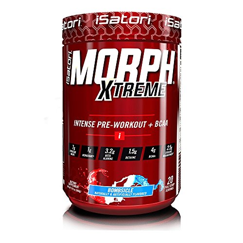 iSatori MORPH XTREME Intense Pre-Workout Formula with BCAAs - Bombsicle / 20 Serve
