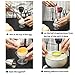 Egg Steam Rack instant pot accessories, 4-Pack Egg Cooker Stand for Pressure Cooker, Cooking Ware Food Steam Rack Stand Basket Egg Cracker Topper with Spoon Set, Stainless Steel Kitchen Tool