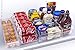Sorbus Refrigerator and Freezer Storage Organizer Bins Stackable Pantry Storage with Handles, 4 Piece Set