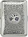 'Celtic Tree of Life' Slim King Florentine Chrome Pocket Case / Cigarette Case (Gift Box Edition)