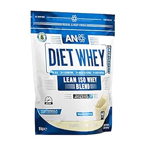 Applied-Nutrition-Diet-Whey-Protein-Powder-High-Protein-Low-Carb-Low-Sugar-Weight-Loss-with-CLA-L-Carnitine-Green-Tea-High-PhD-Supplement-1kg-40-Servings-Vanilla-Cream Applied Nutrition Diet Whey - High Protein Powder Supplement, Low Carb & Sugar, for Weight Management with CLA, L…