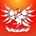 Phoenix Stencil - (size 8.5”w x 7”h) Reusable Wall Stencils for Painting - Best Quality Dragon Wall Art Decor Ideas - Use on Walls, Floors, Fabrics, Glass, Wood, Terracotta, and More…