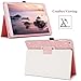 iPad 2017/2018 9.7 Case,iPad Air Case,iPad Air 2 Case,Fingic Thin Sparky Case Smart Folio Case Cover with Auto Sleep/Wake Function Stand PU Leather Cover for ipad Air/Air2/iPad 9.7 2017/2018,Rose Gold