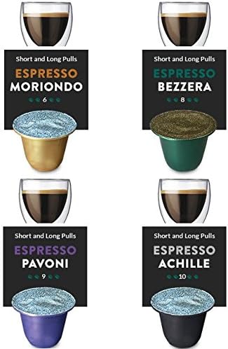 Tayst Espresso Pods, Espresso Moriondo Coffee Capsules, Compatible with Original Nespresso Machine, Sustainable Single Serve, Pack of 100