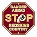 NFL Washington Redskins Stop Sign