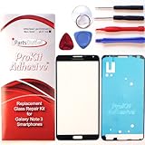 SlyPry repair kit for Samsung Galaxy Note IV Note 4 black N9100 Lens Glass Screen Replacement Repair Kit + Prokit Adhesive + SlyPry opening tool + Prokit Adhesive UV Glue