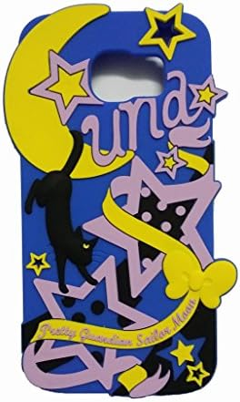 Thunderous 3D Cute Cartoon Sailor Moon Series Soft Silicone Back Case Cover for Samsung Galaxy S6 SM-G920 (Runa Blue)