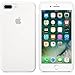 Apple Silicone Case for iPhone 7 Plus - White