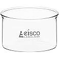 EISCO Crystallizing Dish, 20ml - Flat Bottom, No Spout - Borosilicate 3.3 Glass - Laboratory, Kitchen, Crafts