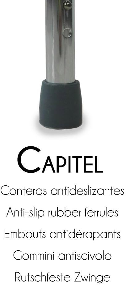 Mobiclinic®, Walking Frame for the Elderly Model Capitel, European Brand, Foldable, Height Adjustable, Anti-Slip - Image 4