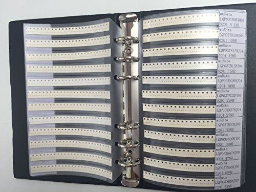 OneBelief [0201] Inductor LQP Series SMD Chip Inductors Assortment Book Kit 38 Values x50 Pcs Pack [1900 PCS] - Thumbnail 5