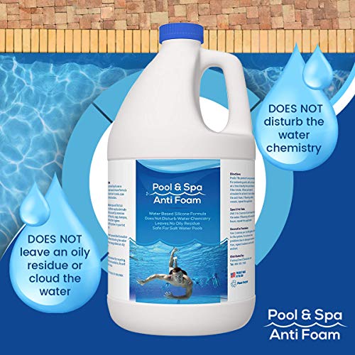 EcoClean Solutions Pool & Spa Anti Foam Concentrate - (4 Gallon)