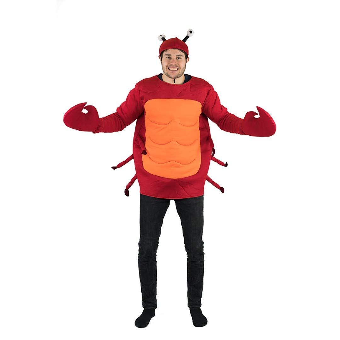 Bodysocks® Crab Fancy Dress Costume (Adult)