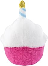 AURORA Palm Pals Sparkle Birthday Cupcake 5in Pink White Plush Toy view 4
