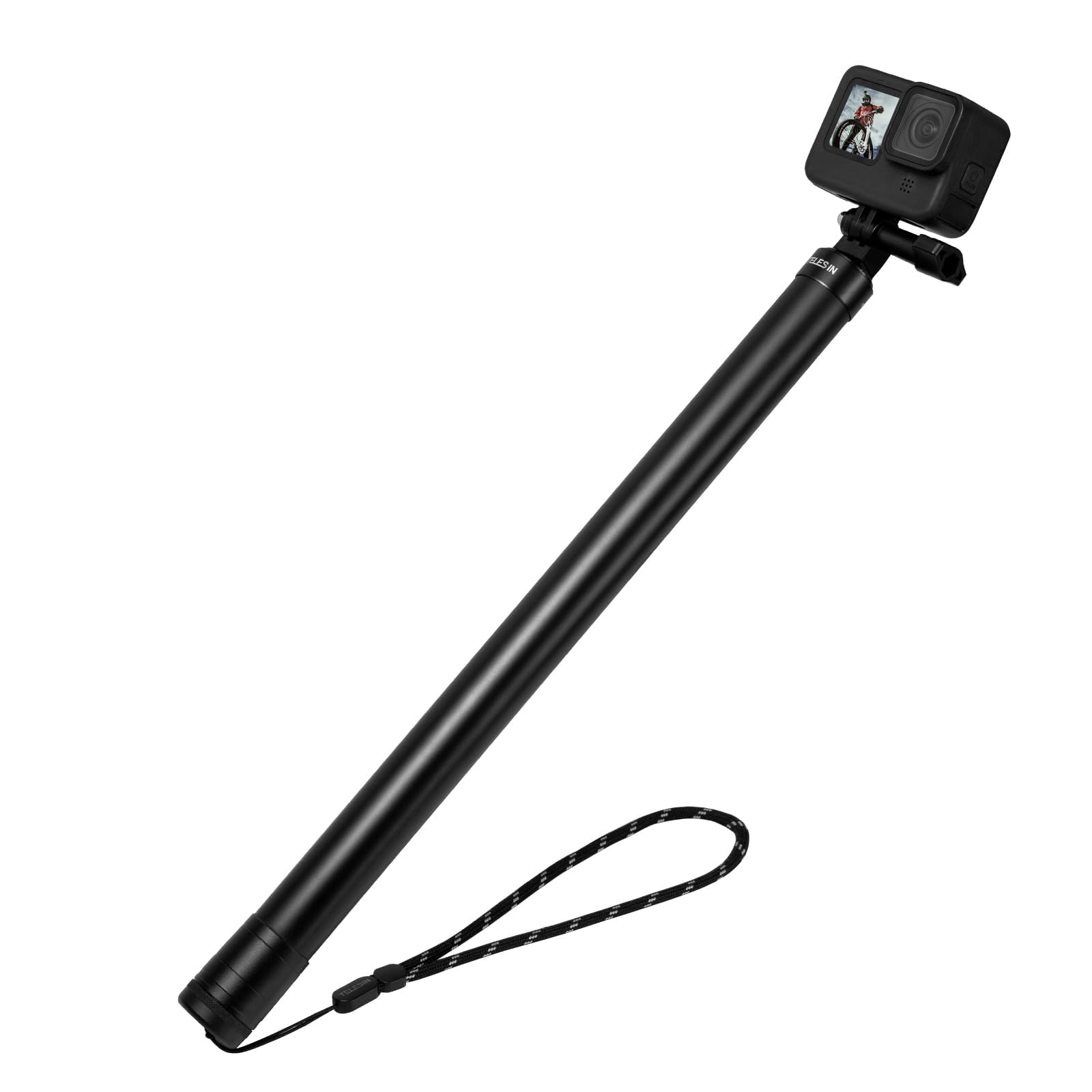 TELESIN 106" Ultra Long Selfie Stick (2.7 Meters) Carbon Fiber Handheld Extendable Pole Monopod for GoPro Hero 13 12 11 10 9 8 Max,DJI Osmo Action 5 Pro 4 3,Insta360 X5 X4 X3 and Other Action Camera
