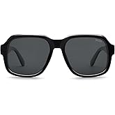 SOJOS Retro Square Polarized Sunglasses Womens Mens Chic Vintage Oversized Old Money Shades SJ2616