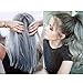 TONSEE 100ML Fashion Permanent Punk Hair Dye Light Gray Silver Color Cream (Light Gray)