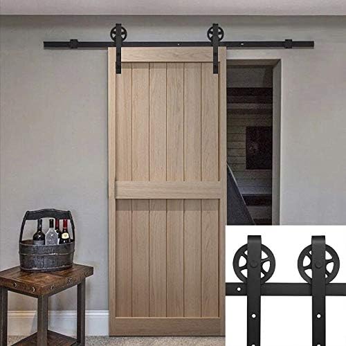 Amazon Com Barn Door Hardware 6 6ft Sliding Door Track Home