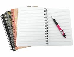 ALIMITOPIA Spiral Notebook Journal,Wirebound Ruled
