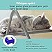 Happypapa 2.5L Automatic Cat and Dog Flower Water Fountain Ultra Quiet Drinking Pet Fountain Encourages Cats and Dogs to Drink More to Stay Healthy and Hygienic (2.5L Cat & Dog Fountain)