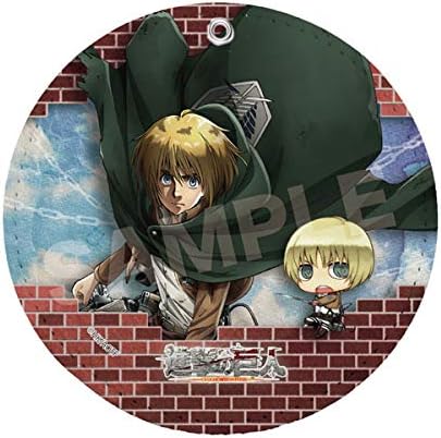 Amazon 進撃の巨人 レザーコースターキーホルダー ０３ アルミン アニメ 萌えグッズ 通販