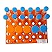 BIPEE Test Tube Rack, Centrifuge Tube Holder for 10ml, 15ml, 50ml, Detachable Plastic Stand, 50 Well