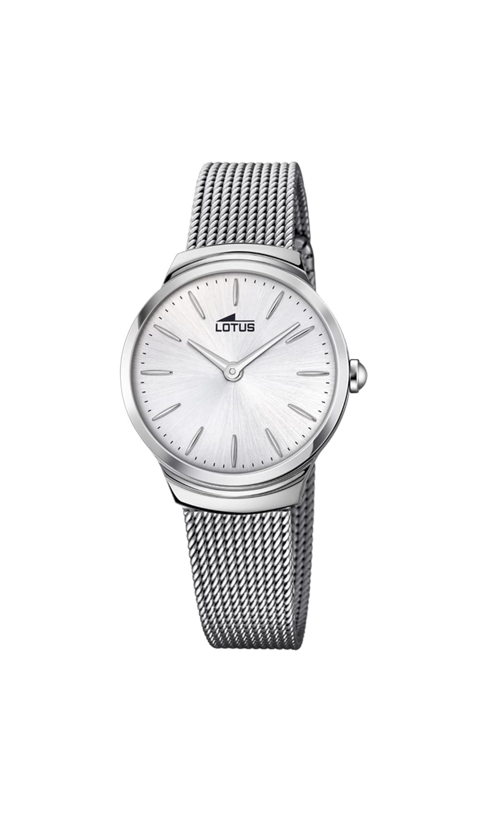 Lotus Watches Womens Quartz Watch, Analogue Classic Display and Stainless Steel Strap 18495/1