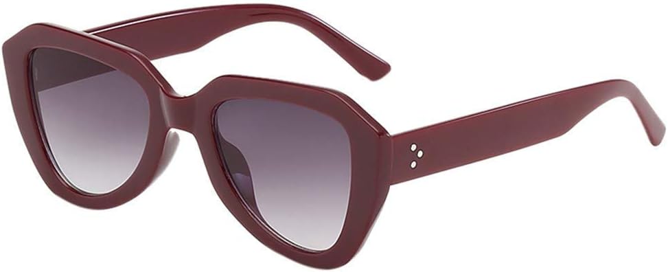 iNoDoZ Women Men Fashion Irregular Shape Sunglasses Glasses Vintage Retro Style s9009