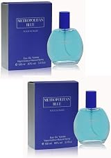 Modaleo Metropolitan Parfum Blue Men's Eau De Toilette Fragrance Aftershave 2x view 1