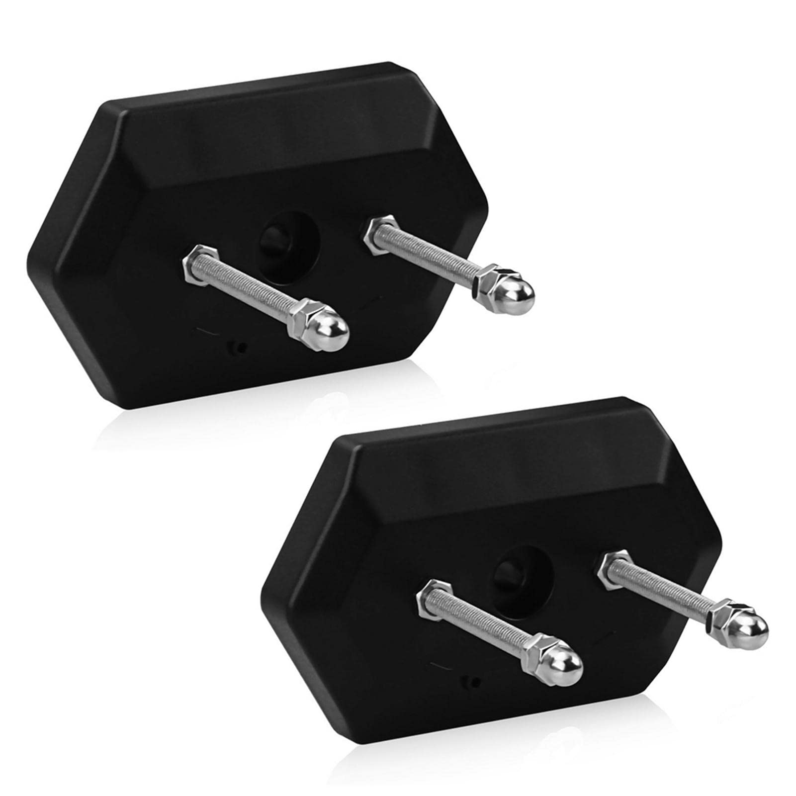 DASNTERED 2pcs Skateboard Wall Mount, Universal Skateboard Hanger for Storage Vertical Skateboards Display Mount with Screws