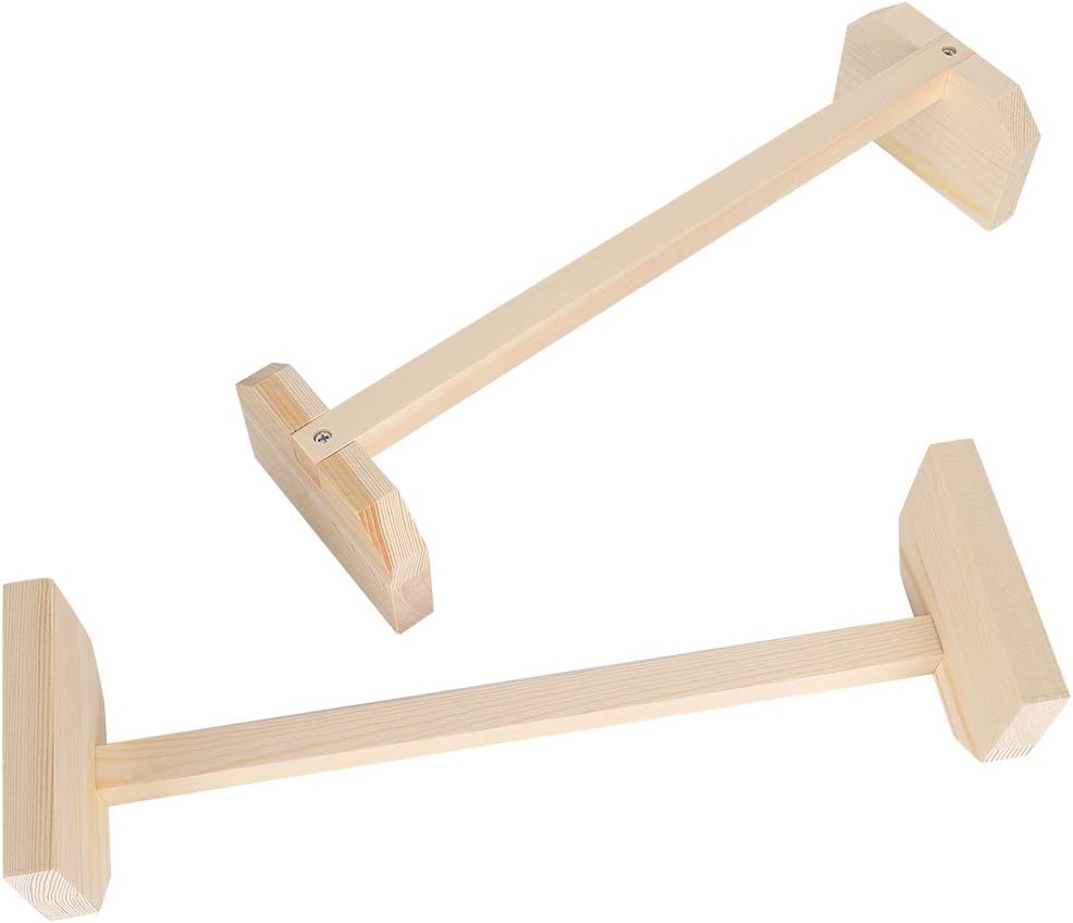 Zerodis Chicken Perch, 2pcs Chicken Natural Wooden Stand Rod Training Perch Stand Toy for Chicken Chicks Bird Parrot - Image 5