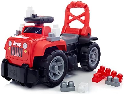 mega bloks jeep ride on red