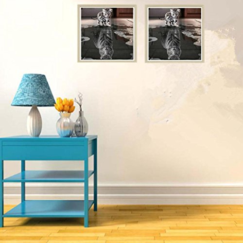 image for Maonet Cat 5D Diamond Painting Embroidery Cross Stitch DIY Art Craft H