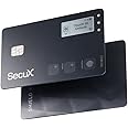 SecuX Shield Bio Crypto Hardware Wallet - Secure Biometric Authentication, Cold Storage Card for NFT, Bitcoin, Ethereum, Cardano, ERC20, BEP20, and More