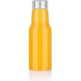 Salpae 16 Oz Glass Juice Bottles with Lids, Reusable Glass Juice Water Bottle Drinking Glasses Set for Juicing, Smoothies, Infused Water