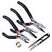 eBoot 5 Pieces Jewelry Making Tools Jewelry Making Starter Kit Jewelry Repair Tools Pliers Set Scissor and Jump Rings Opening Tool