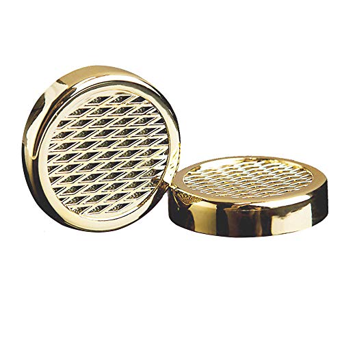 Cigar Humidifier - for Tobacco Moisturizing and Increased Humidity,Round and PVC Material, Gold Tone - Thumbnail 3