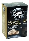 Bradley Smokers Whiskey Oak Special Edition Bisquettes (2.75 x 6.875 x 9.25-Inch, Pack of 48)
