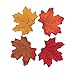 Sun Goodtimes Package of Approximately 200 Assorted Rich Fall Colored Silk Maple Leaves for Weddings, Events and Decorating