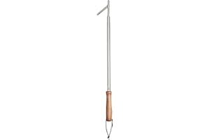 Coghlan's Heavy-Duty Extendable Fire Poker 17 to 30 inches – Telescoping Camping Fire Pit Tool for Safe, Easy Fire Control, C