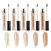 Liquid Concealer Wand Stick, Full Coverage Natural Conceal Makeup, Multi-Use Smooth Concealer Corrector for Women Eye Dark Circles Blemish Brown Spots Contour Cosmetics (0.20Fl Oz, 01.Light Natural)