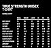 Optimum Nutrition: ON True Strength Short Sleeve T-Shirt for Men and Women, Grey, X-Large